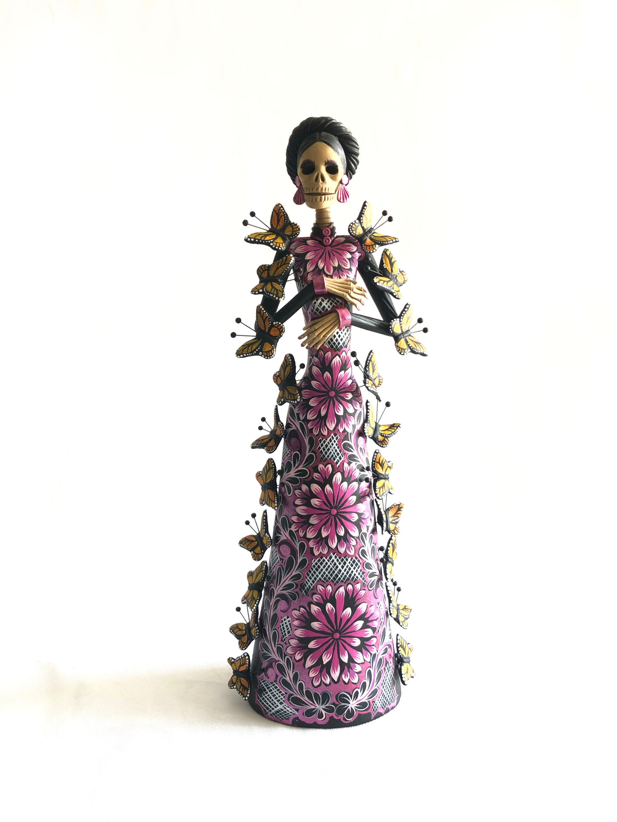 Catrina monarca Rosa - 50 cm. 20 in.